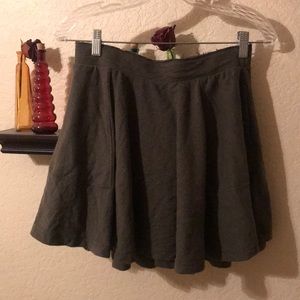 Free people olive green skater skirt